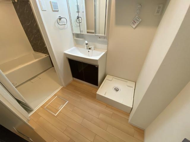 ミモザの洗面所|洗面