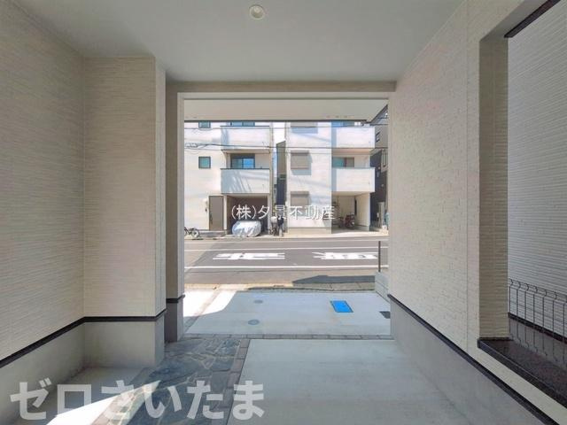 《仲介手数料無料》南区鹿手袋１丁目2-21新築一戸建てミラスモの駐車場