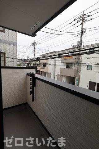 《仲介手数料無料》南区鹿手袋１丁目2-21新築一戸建てミラスモのバルコニー