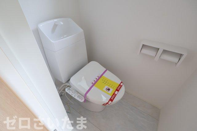 《仲介手数料無料》南区鹿手袋１丁目2-21新築一戸建てミラスモのトイレ
