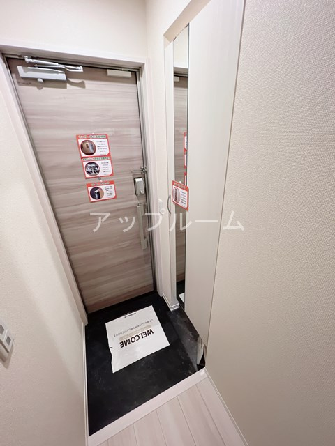 オレオール中央通の玄関