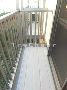 UMEホームのバルコニー