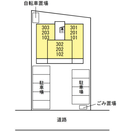 オハナの駐車場
