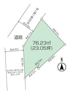 「角地の1区画」横浜市泉区下和泉二丁目 建築条件付売地の画像