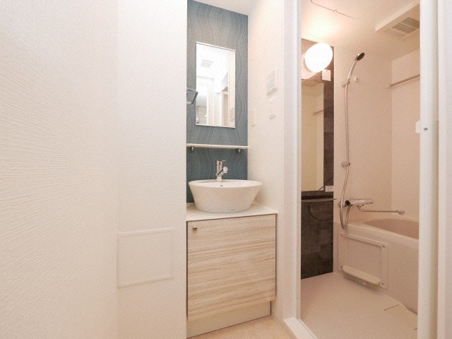 エスリード九条スタシオンの洗面所