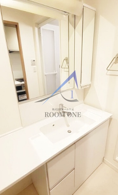 Ｍｉｓｕｚｕ　Ｃｏｕｒｔ　清澄白河の洗面所|洗面台です。