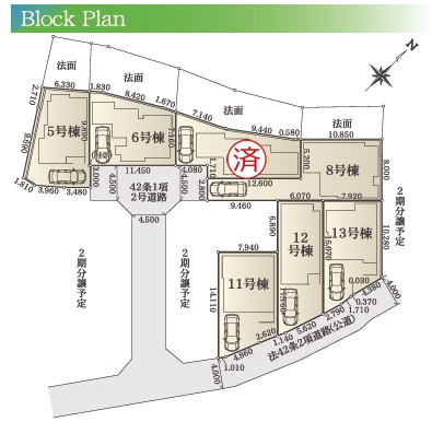 【区画図】 | 藤沢市城南5丁目Ⅱ 新築戸建 全7棟