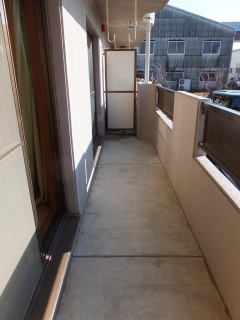 エスペランサⅡのバルコニー