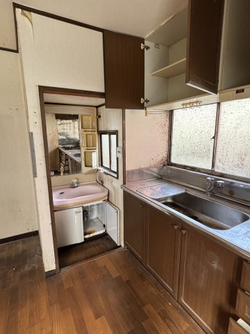 【商談中】田人町旅人　6DKのキッチン