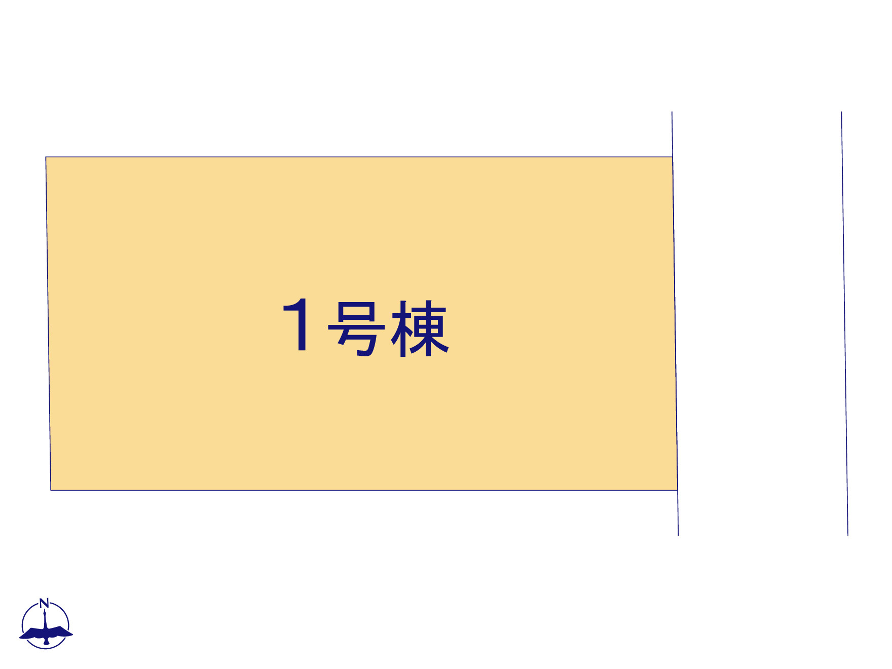 練馬区三原台2丁目 限定１棟の区画図|土地面積114.67㎡ カースペースには車両2台の並列駐車が可能です