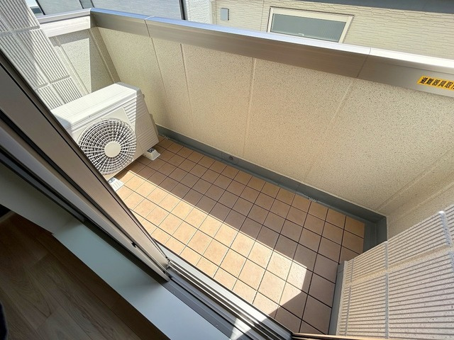 バラーバル石神井公園のバルコニー