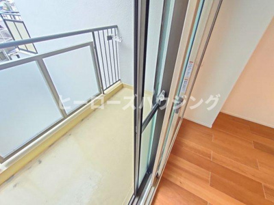 【バルコニー】 | ヴィラ森田 | 2重サッシです