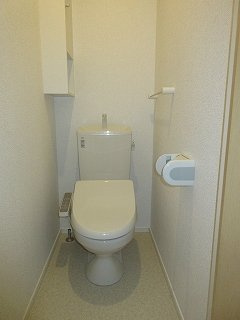 【トイレ】 | ルミナスコウチＢ | 落ち着いたトイレです