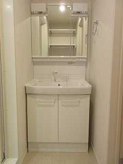 【洗面所】 | ルミナスコウチＢ | 広い洗面スペース