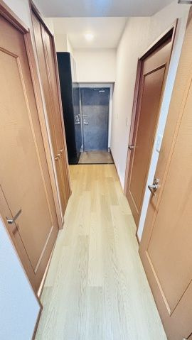 パークマンション熊高正門前新大江の玄関