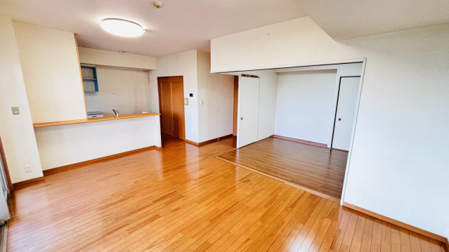 パークマンション熊高正門前新大江の居間・リビング