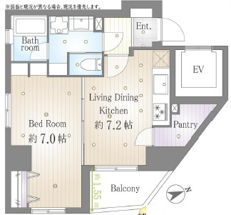【間取り】 | デュオ・スカーラ品川中延Ⅱ