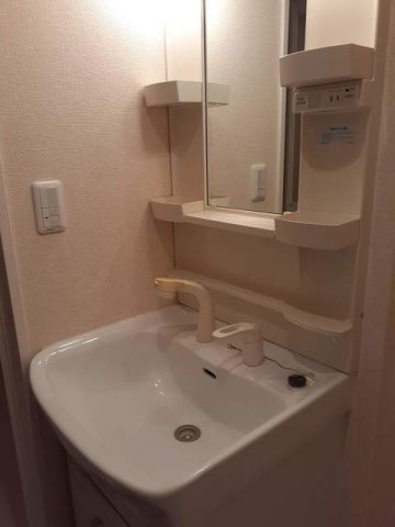 ランデュール岡本の洗面所