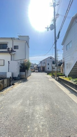 堀池2丁目の前面道路含む現地写真