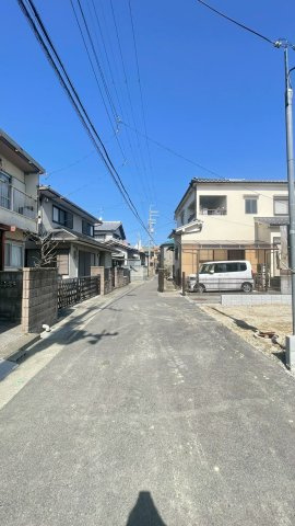 堀池2丁目の前面道路含む現地写真