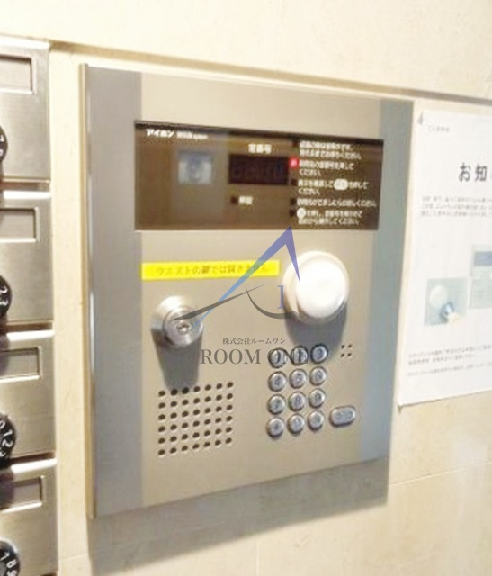 ラポール西大島　イーストのセキュリティ|オートロックです。