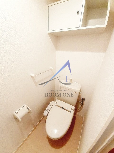 ラポール西大島　イーストのトイレ|トイレです。