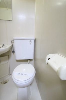 【トイレ】 | レピュート武蔵 | 退去前のため、別部屋のお写真です。