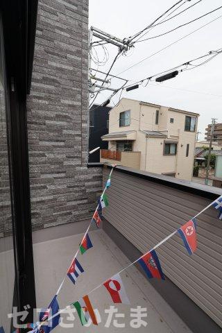 《仲介手数料無料》浦和区領家１丁目9-8新築一戸建てケイアイグレイスのバルコニー