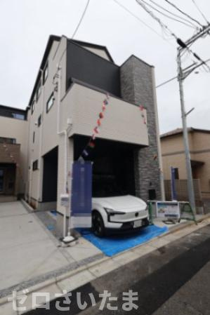 《仲介手数料無料》浦和区領家１丁目9-8新築一戸建てケイアイグレイスの外観|撮影日 2026年6月7日 11:50 曇り