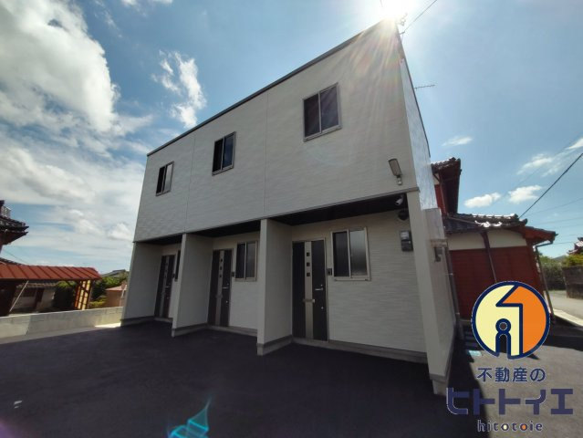 ikka宅間田の外観|白を基調とした清潔感のある外観です♪