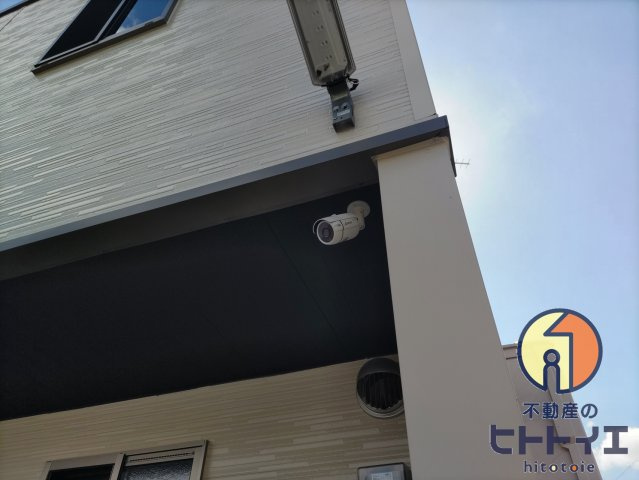 ikka宅間田のセキュリティ|防犯カメラが付いております♪