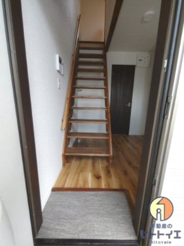 ikka宅間田の玄関|コンパクトで使いやすい玄関です♪