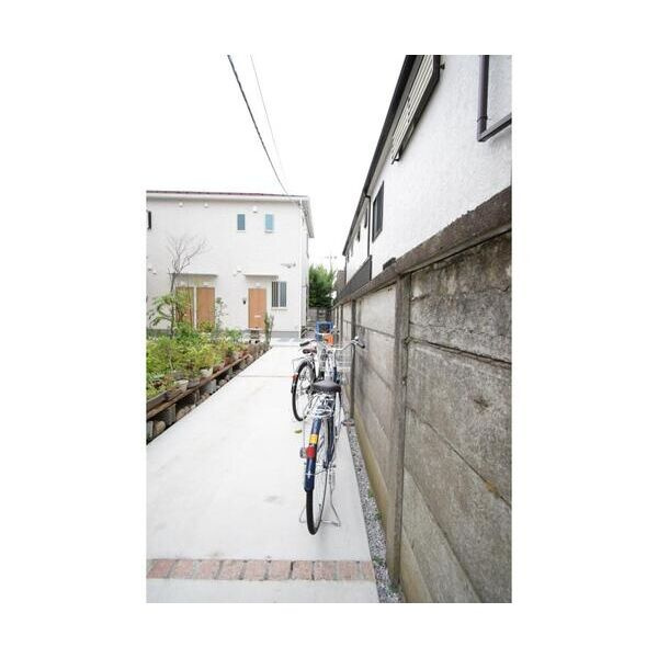 CASA FELIZのその他共用部分|自転車置き場です