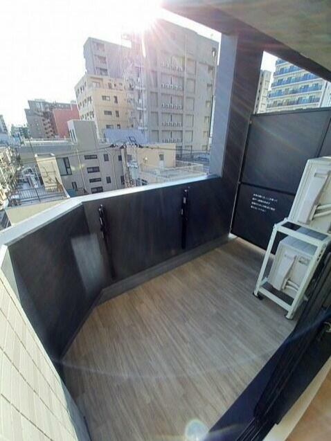 スアヴィス三ノ輪のバルコニー