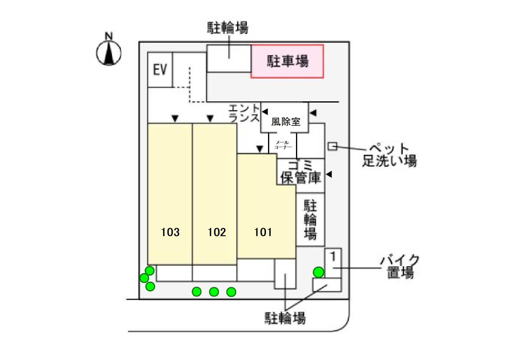 スアヴィス三ノ輪のその他|区画図