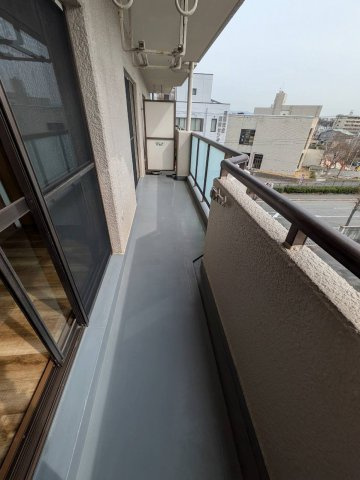 赤羽グリーンタウンのバルコニー