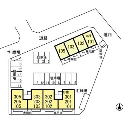 【区画図】 | セントラルパークハイツ Ａ・Ｂ
