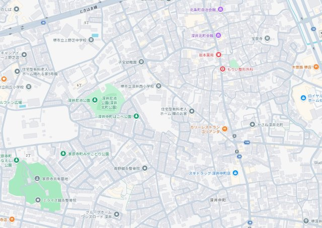25(土)26(日)29(祝)現地説明会　堺市中区深井中町　限定1邸の地図