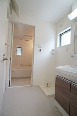 グリーンビラB棟の浴室