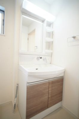 グリーンビラB棟の洗面所