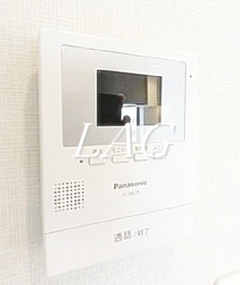 【セキュリティ】 | 向島パークハイツ | モニター付きインターホンです。