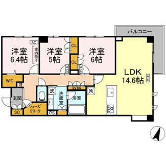 【間取り】 | プライム フォレスト 百合ケ丘