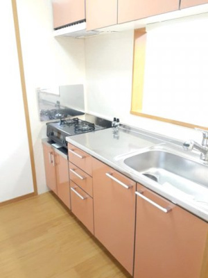 【キッチン】 | シェーネⅡ | きれいなキッチンです