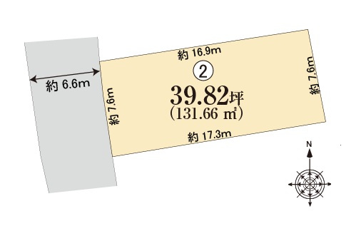 【土地図】 | ライフフィールド槇塚台3丁　2号地 | 【ライフフィールド槇塚台3丁　2号地】お好きなハウスメーカー、間取り、仕様などが選べる、自由度の高い建築条件なし売土地です。