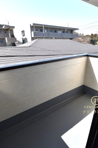 GRACE　水戸市小吹町　2期 　2のバルコニー|日当たり良好なバルコニーです。気分転換に出るだけでも、晴れた日にお洗濯物やお布団を一気に干すのも気持ちがいい♪