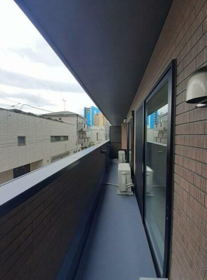 【バルコニー】 | アンソレイエ町屋 | 陽当たり良好なバルコニーです