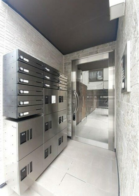 【エントランス】 | アンソレイエ町屋 | 毎日通るエントランスはこのようになっています