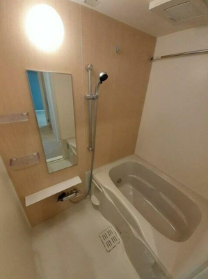 【浴室】 | アンソレイエ町屋 | きれいなお風呂です