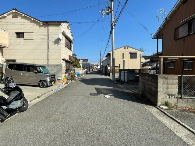 大観町売地の前面道路含む現地写真