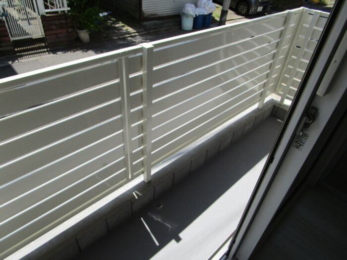 サンティエⅡのバルコニー